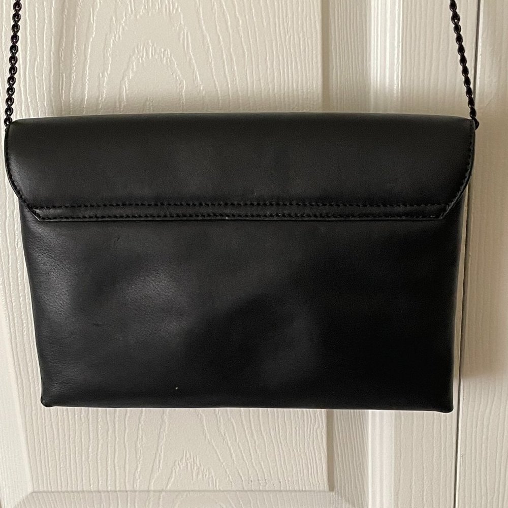 Loeffler Randall Black Chain Strap Crossbody Handbag - Picture 3 of 11